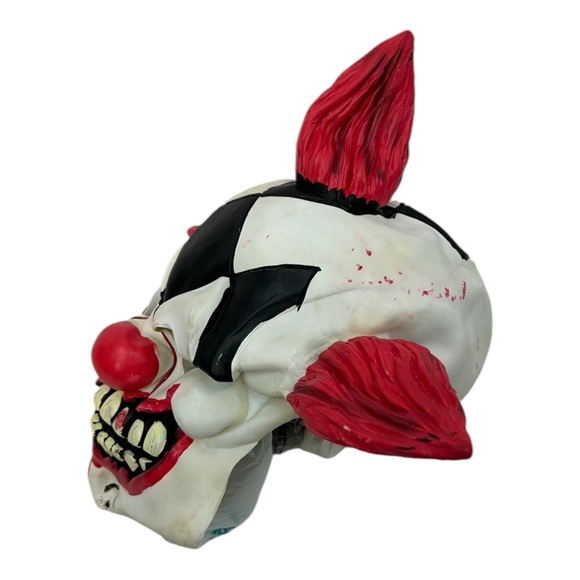 Halloween Rubie's Costume Co. Clown Mask 3/4 Child’s Die Laughing Latex - Picture 2 of 8